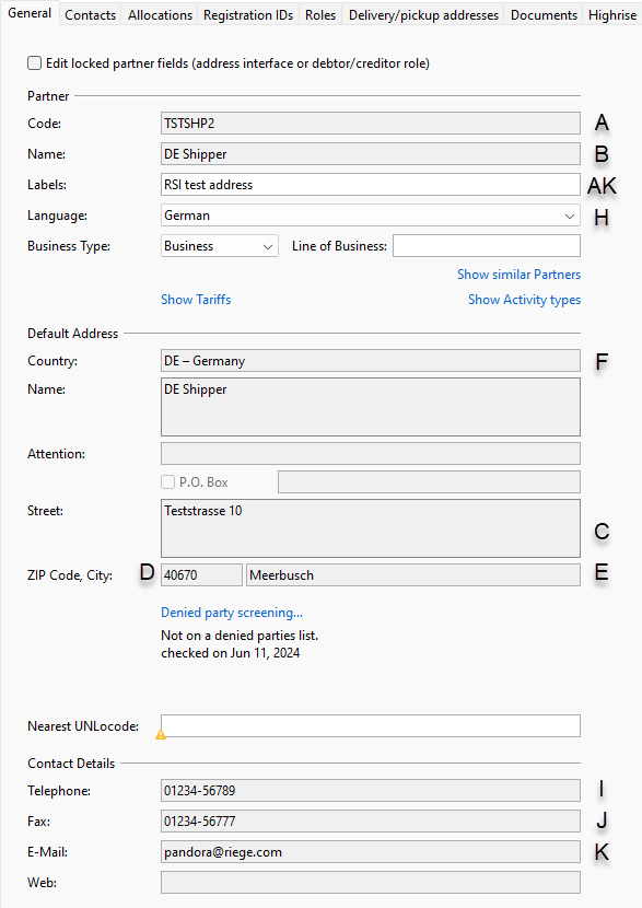 Partner_General_address and contac