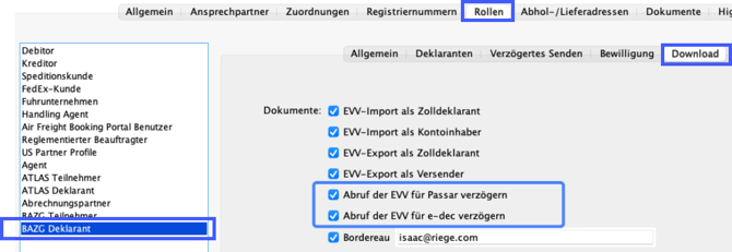 Verzögerung EVV Abruf_PASSAR_CH