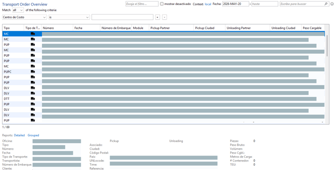 transport order overview_ES_MX