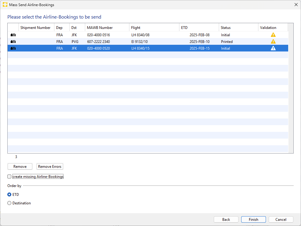 EXPORT HISTORIC FLIGHTS visual data 7